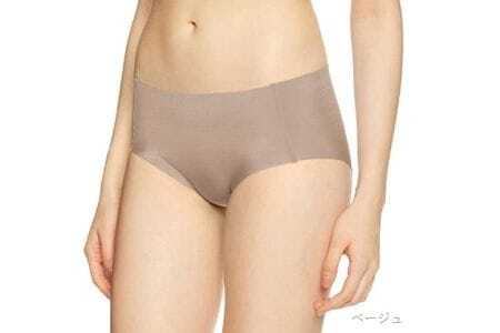 レディース【Smoon】シームレスショーツ1枚(05-2)　Mサイズ・BE