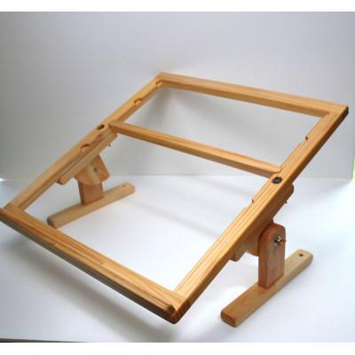 ふるさと納税 猪名川町 エディ工房　スクエア刺繍スタンド(L)【28〜43cmの大型刺繍枠に対応】※刺繍枠は付属しません