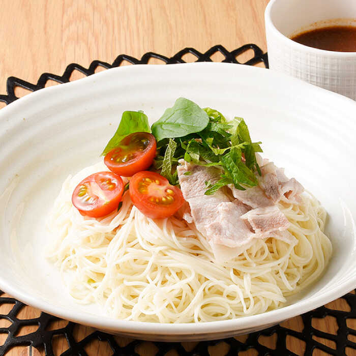 島原 手延べ 素麺 食べ比べ セット A （ 手延べ 素麺 ・ 手延べ 素麺 国産 小麦 ）  / 南島原市 / ふるせ [SAQ021]_イメージ2