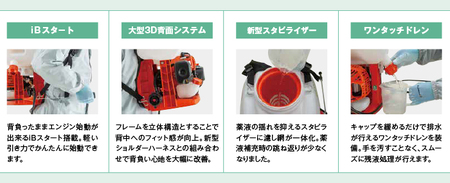 株式会社やまびこ 共立 背負式動力噴霧機 SHRE15DX ／ 動噴 園芸 農薬散布 除草 Kioritz 保証期間あり