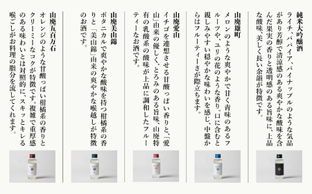農口尚彦研究所 100ml × 5 Bottles Discovery Set 100ml × 5本 024016 日本酒 飲み比べ