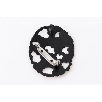 ふるさと納税 京都市 【中嶋象嵌】透かし桜ペンダントブローチ |  | 01