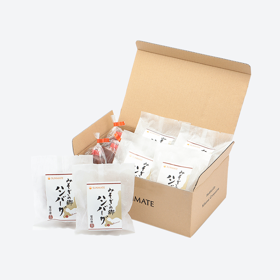 木古内みそぎの郷ハンバーグ6個セット