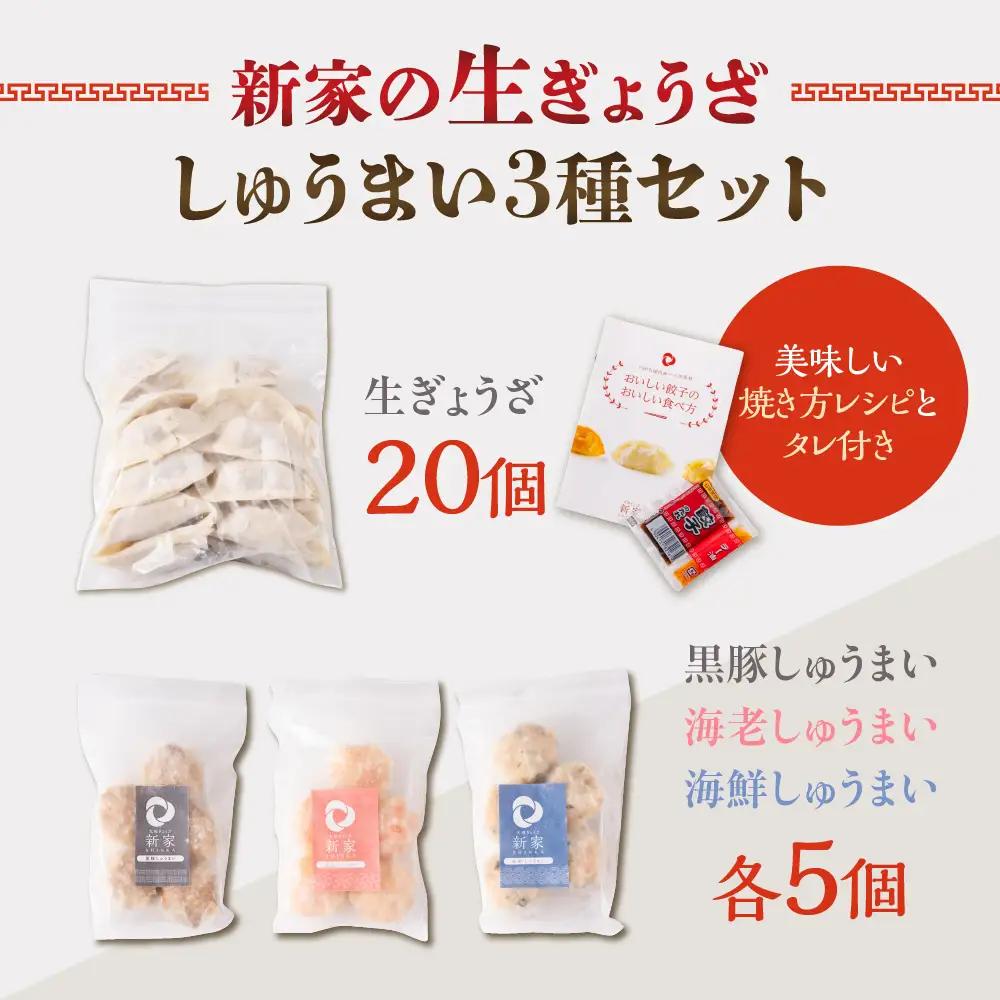 専門店のぎょうざとしゅうまいセット 餃子20個 しゅうまい15個 
