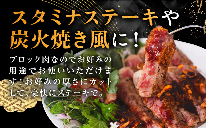 【全2回定期便】壱岐牛 サーロイン ブロック 3kg 《壱岐市》【中津留】 サーロイン ステーキ BBQ 焼肉 牛肉 赤身 [JFS072]