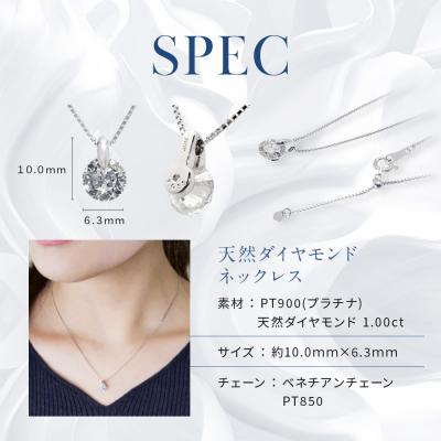 ふるさと納税 京都市 【京セラ】天然ダイヤモンド ネックレス【1.0カラット/一粒/4月誕生石/BPDD6820-FU】 |  | 02