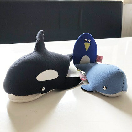 【ふるさと納税】うみのなかまたちセット(3)シャチ・ミニクジラ・ペンギン 雑貨 日用品 キャラクター