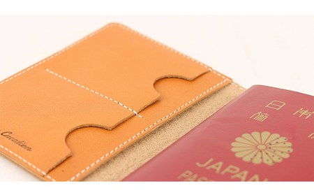 Native Creation パスポートケース NC3705 全8色 栃木レザー【納期1～3カ月】 雑貨 日用品 ファッション小物  【RED】