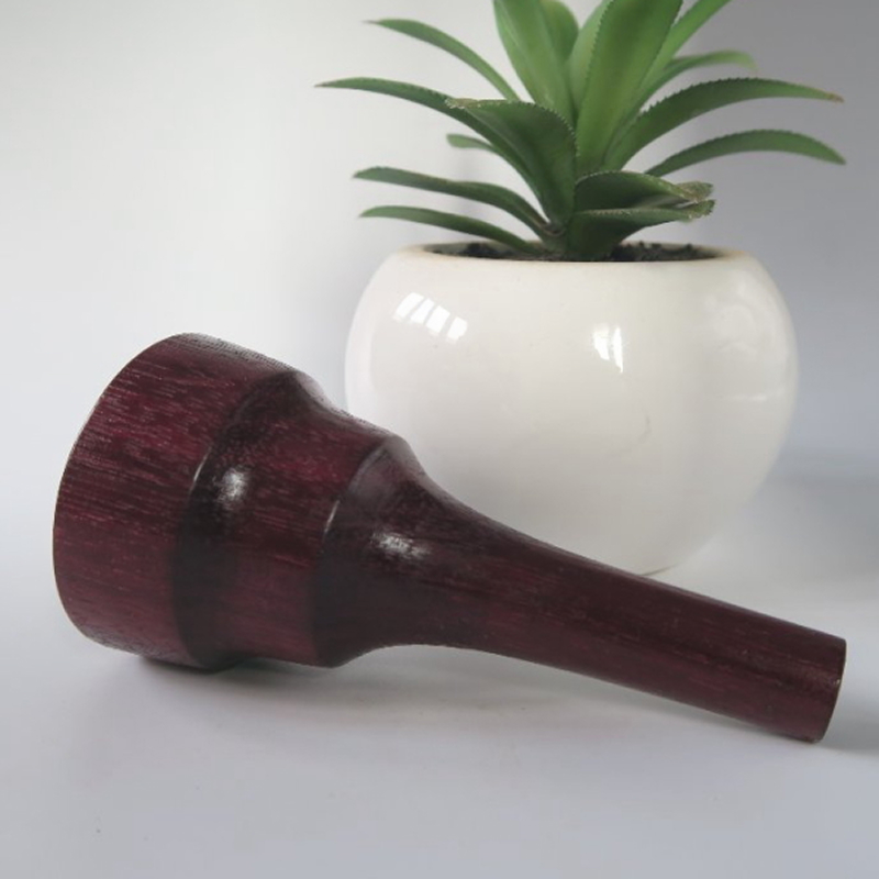 木製マウスピース（チューバ用） パープルハート 木製マウスピース チューバ用 木製 マウスピース チューバ サウンド コントロール アンサンブル 演奏 長時間 疲れない 金属アレルギー 耐久性 菌耐性