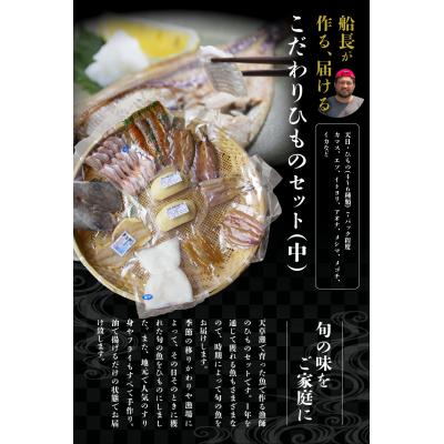 ふるさと納税 天草市 船長が作る、届ける、こだわりひものセット(中)_S072-005A |  | 01