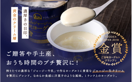 【定期便12ヶ月】 ヨーグルト 蒜山ジャージー贅沢ヨーグルト（90g） 10個入×12回 ご当地ヨーグルトグランプリ金賞 岡山 蒜山 真庭 プレゼント 贈答 セット デザート ギフト 牛乳 冷蔵 【h