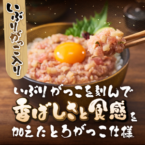 駿河屋賀兵衛 ネギトロ マグロ 味噌がっこ 160g×2パック 計320g 真空袋 特製味噌 とろける いぶりがっこ 酒盗 とろがっこ 魚 海鮮 冷凍 富士市 [sf067-021]