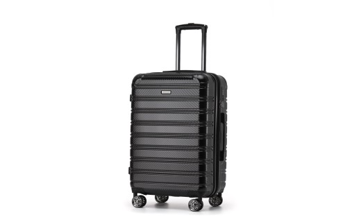 G601 AP7663スーツケースMブラック キャリーバッグ カバン バッグ キャリー かばん キャリーケース