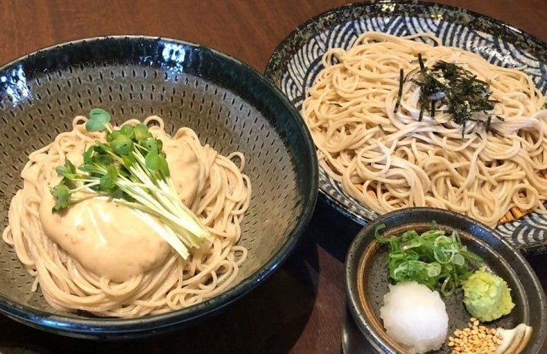 自家製麺そば心の「胡麻とろそば」2人前＆「こだわりのそば」2人前【大阪 泉佐野 大阪府 泉佐野市】