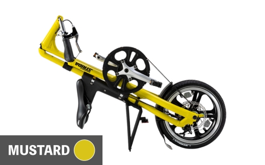 STRiDA LT折りたたみ自転車16インチミニベロ MUSTARD