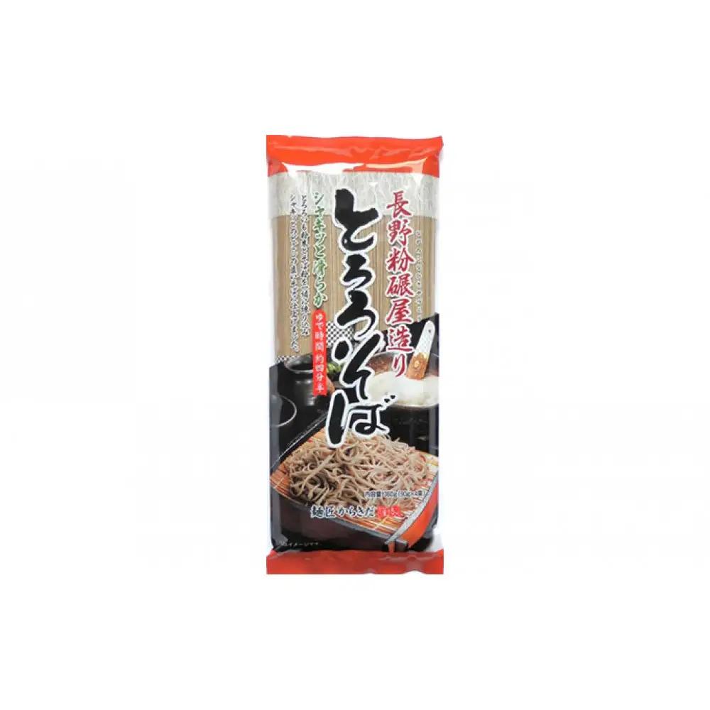 長野粉碾屋とろろそば360g×20入 | とろろそば 乾麺 和食 そば