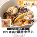 【ふるさと納税】鹿児島県産 黒豚 中華丼の具 レンジ対応 合計880g 220g×4パック 中華丼 惣菜 あんかけ 即席 レトルト 簡単 冷蔵 鹿児島県 薩摩川内市 エーエフ 送料無料