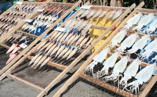 
                  【セット】呼子産　一夜干しの干物セット（アジ、アジみりん干し、イカ）
                