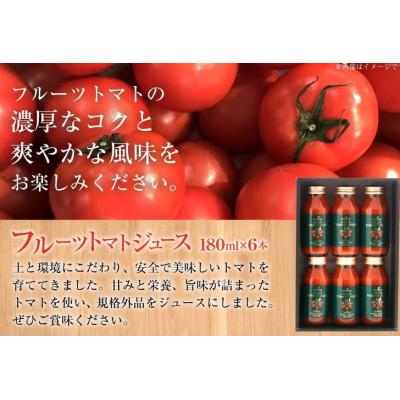 ふるさと納税 日向市 フルーツトマトジュース 食塩無添加 宮崎県産 180ml 6本 セット |  | 01