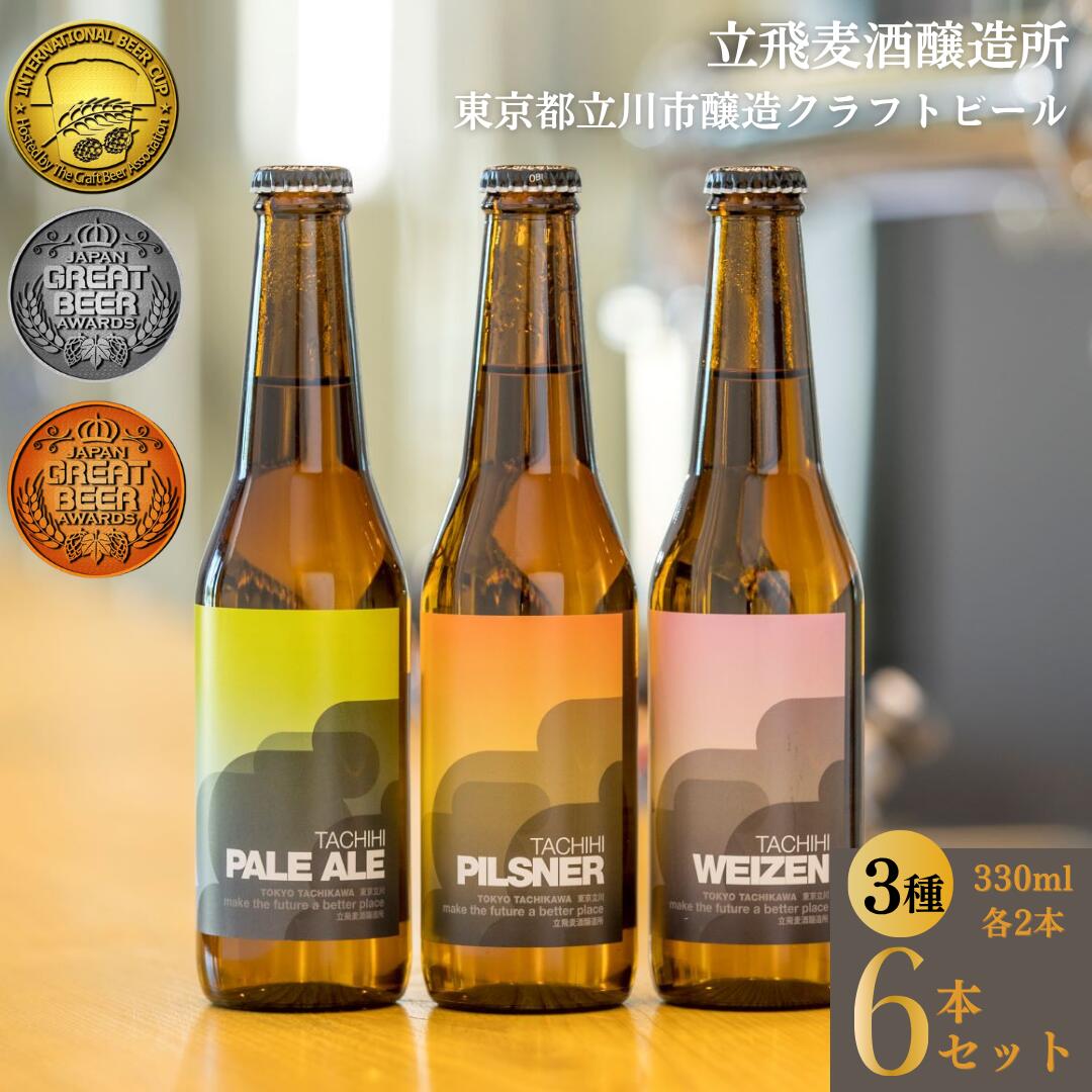 【ふるさと納税】ビール クラフトビール 世界的品評会金賞受賞 地ビール ピルスナー 6本