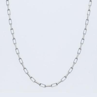 ふるさと納税 魚津市 Pt850 ミラーノ(ロング小豆)  ネックレス 50cm 約12g |  | 01