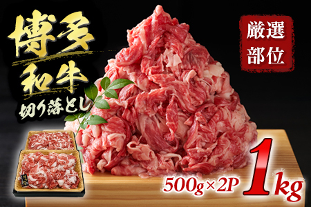 【ふるなび限定】【先行予約】訳あり！【A4～A5】博多和牛切り落とし 1kg(500ｇ×2ｐ） CP016er FN-Limited-PR 