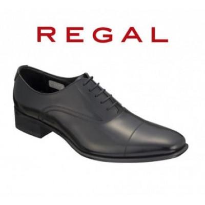 ふるさと納税 奥州市 REGAL革靴 ストレートチップ 725R ブラック＜奥州市モデル＞ 24.0cm [AM007]