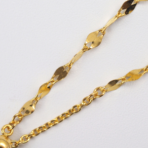 【ふるなび限定】K24 pure gold/ピュアゴールド チェーンリング　27054 FN-Limited-SP