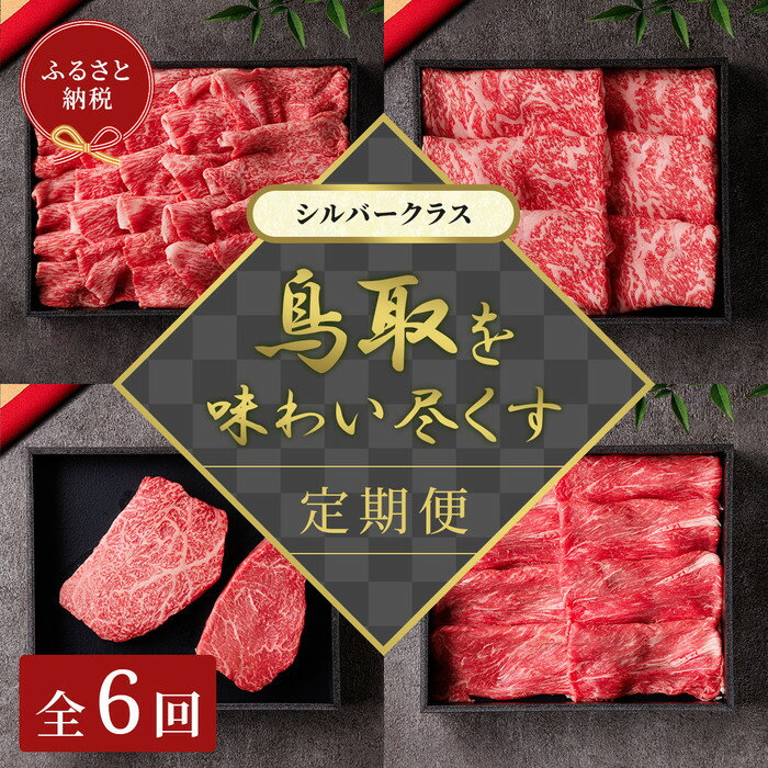 【ふるさと納税】【和牛セレブ】鳥取和牛 定期便 「シルバークラス」（定期便6回） | 肉 お肉 にく 食品 鳥取和牛 人気 おすすめ 送料無料 ギフト