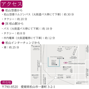 ANAクラウンプラザホテル松山 館内利用券 3,000円分 | 温泉 旅行 トラベル チケット 宿泊 宿泊券 予約 観光 愛媛県 松山市 人気 おすすめ【ACH001】