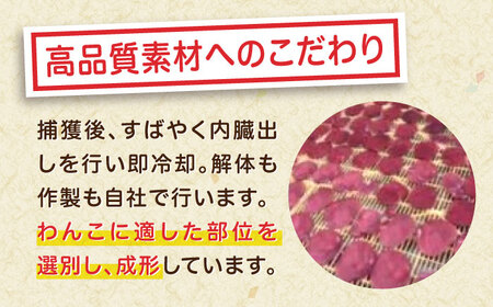 ジビエドッグフード「鹿すじ煮込み」 8袋セット ペット 用品 エサ ドックフード 三次市/三次ジビエ工房[APBN001]