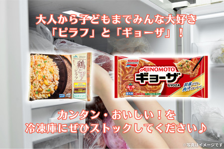 AJINOMOTOギョーザ JAさがオリジナル鶏ごぼうピラフ 各10袋 佐賀市 人気返礼品 コラボセット 冷凍食品冷凍食品冷凍食品冷凍食品冷凍食品：B230-019
