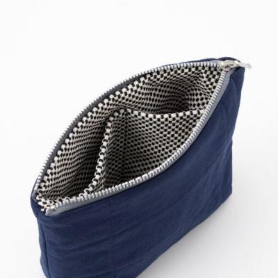 ふるさと納税 京都市 【kiten.kyoto】HANTEN. Pouch 藍(AI) |  | 02