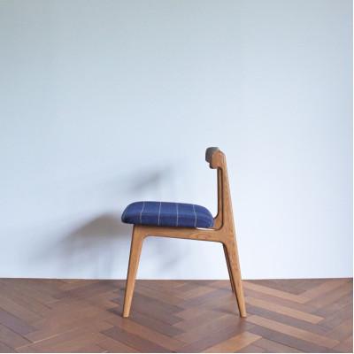 ふるさと納税 小野市 ワークチェア 紺チェック |  | 03