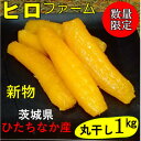 【ふるさと納税】【新物】2月以降発送　ヒロファームの干しいも　”丸干し　1kg×1袋　茨城県ひたちなか産べにはるか【配送不可地域：離島】【1491934】