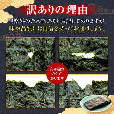 ふるさと納税 南知多町 訳あり 焼き海苔 計100枚 (10枚入り × 10セット) 小分け 南知多町産 |  | 01