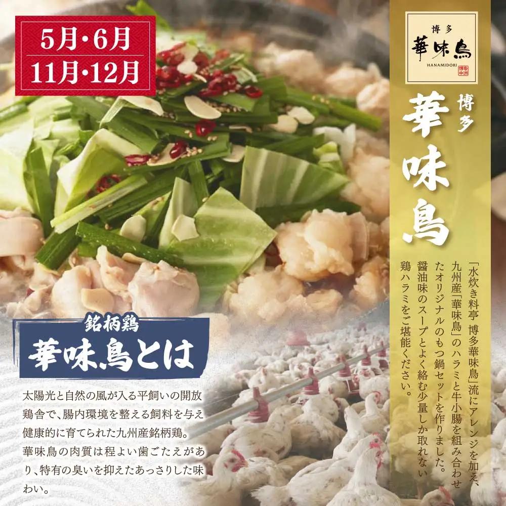 Z08-81 博多名物もつ鍋バラエティセット【隔月定期便（年6回発送）】もつ鍋