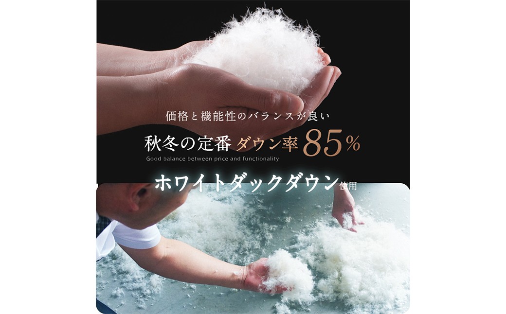 羽毛布団 クイーン 210cm×210cm 超超増量 2.7kg