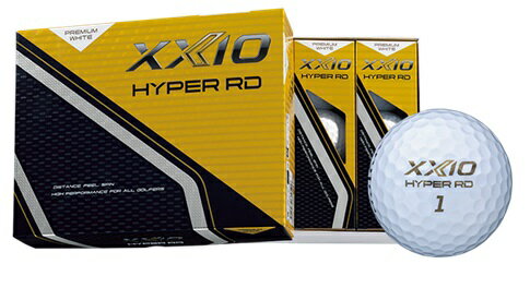 【ふるさと納税】ゴルフボール　ゼクシオハイパーRD　Pホワイト