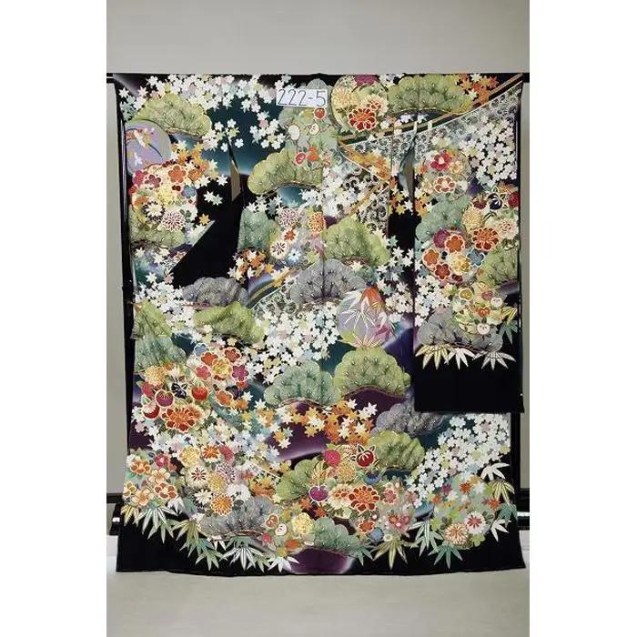 新潟県伝統工芸品「十日町友禅」最高級手描友禅振袖
