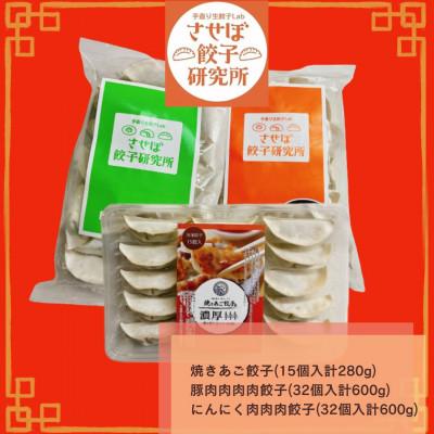 ふるさと納税 佐世保市 〈させぼ餃子研究所〉させぼ餃子まんぷくセット |  | 01