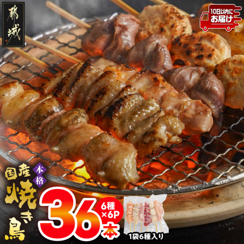 職人串打ちの本格焼き鳥36本!!≪みやこんじょ特急便≫_LG8-3301-Q