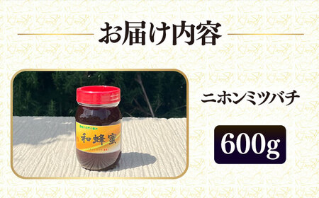 和蜂蜜（ニホンミツバチ）600g《壱岐市》【和蜂ファーム壱岐】[JDP003] ハチミツ 蜂蜜 はちみつ 日本ミツバチ 35000 35000円  コダワリはちみつ・蜂蜜・ハチミツ こだわりはちみつ・
