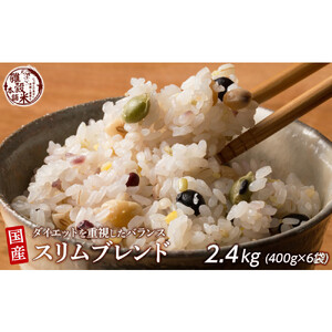 ダイエット重視スリムブレンド 2.4kg(400g×6袋)
