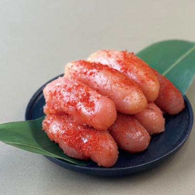 ふるさと納税 白老町 竹丸　渋谷水産無着色　上切辛子明太子500g×2　計1kg |  | 01