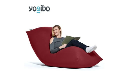【⑰ワインレッド】39-A-17 Yogibo　Max（ ヨギボー　マックス ）◇