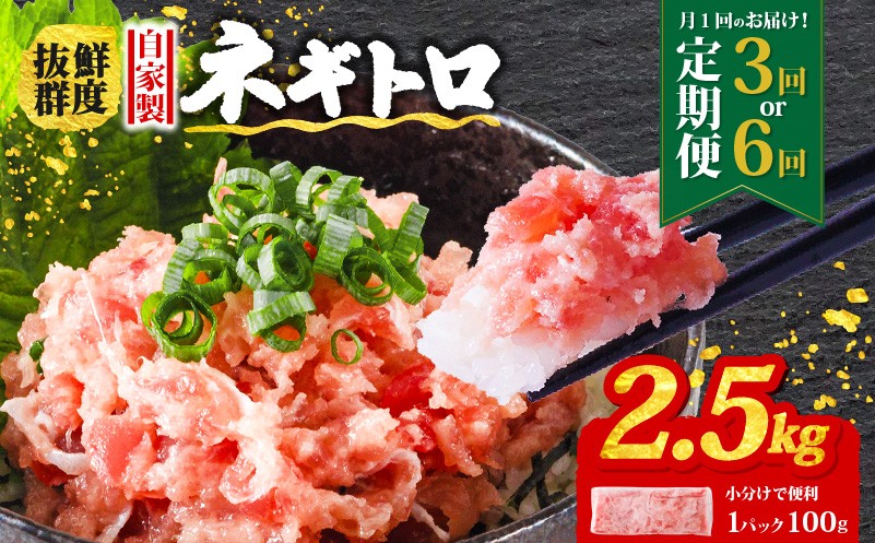 
                  【定期便3回/6回】ネギトロ 月1回 2.5kg (100g×25パック) 小分け | まぐろ 定期便 鮪 ネギトロ ねぎとろ まぐろたたき まぐろのたたき マグロたたき ネギとろ ねぎトロ maguro 簡単調理 手軽 愛媛県 松山市
                