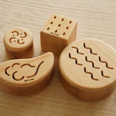 ふるさと納税 西粟倉村 くもとあめ かわとうみ 楽器玩具の4点フルセット |  | 02
