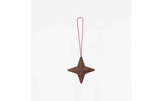 旭川家具 コサイン　cosine STEPSオーナメント　KIRARI　ウォルナット【 旭川家具 北海道 旭川市 木製 家具 小物 アクセサリー オーナメント　掛け飾り シンプル ナチュラル 手作り 北欧 天然木 無垢 】_05791
