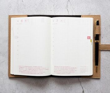 maf pinto (マフ ピント) 手帳カバー＆ブックカバー カプチーノ ADRIA LINE レザー 本革 日本製